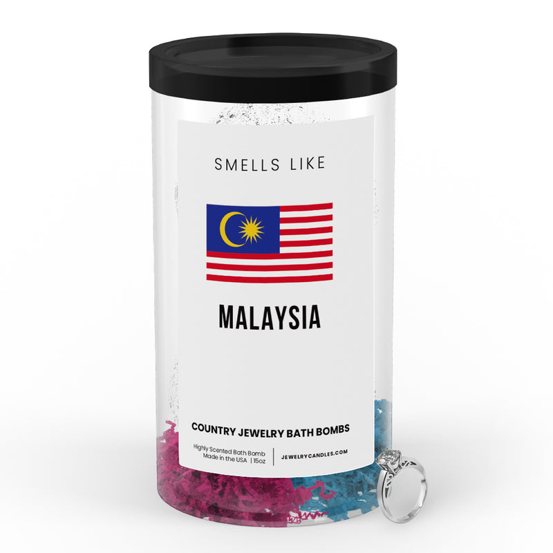 Smells Like Malaysia Country Jewelry Bath Bombs
