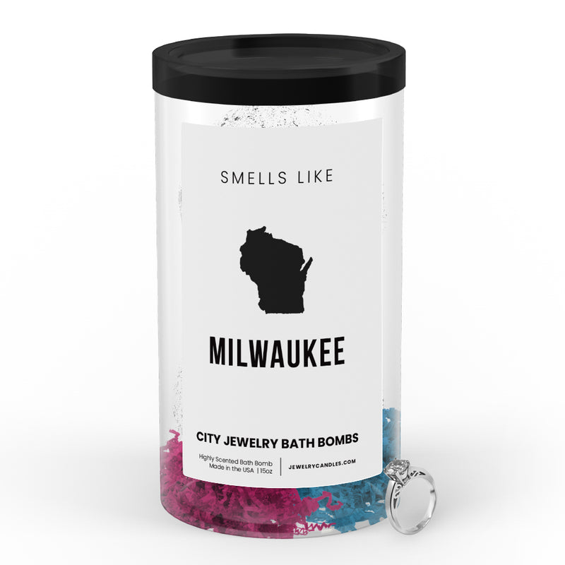 Smells Like Milwaukee City Jewelry Bath Bombs