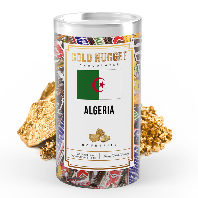 Algeria Countries Gold Nugget Chocolates