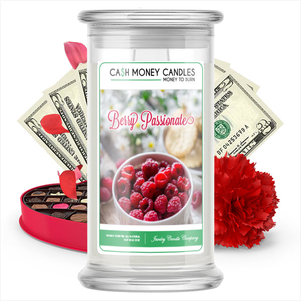 Berry Passionate Cash Money Candle