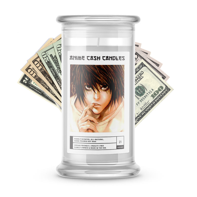 Lawliet, L | Anime Cash Candle