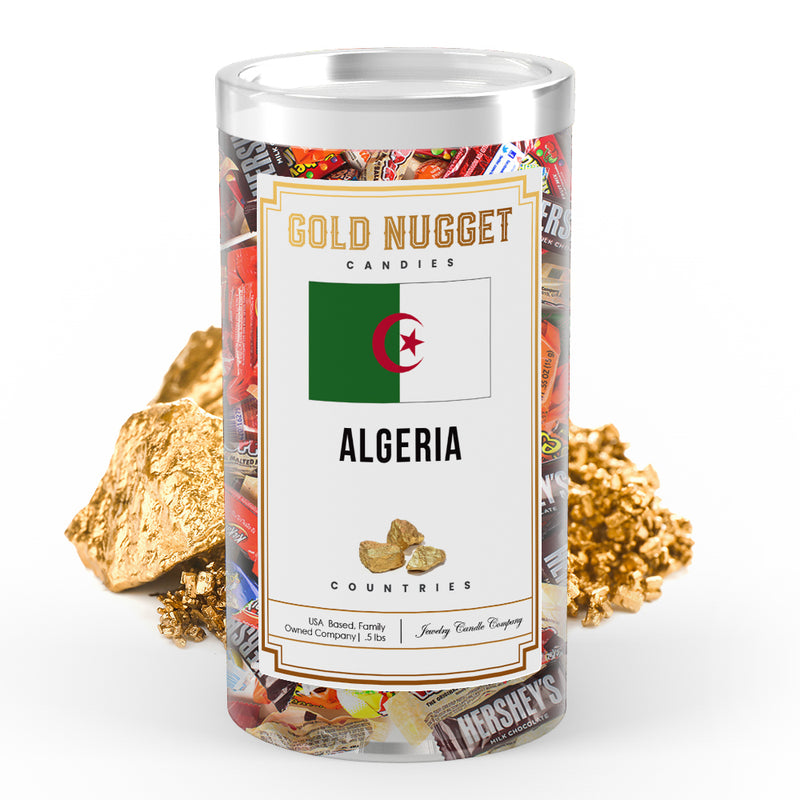 Algeria Countries Gold Nugget Candy