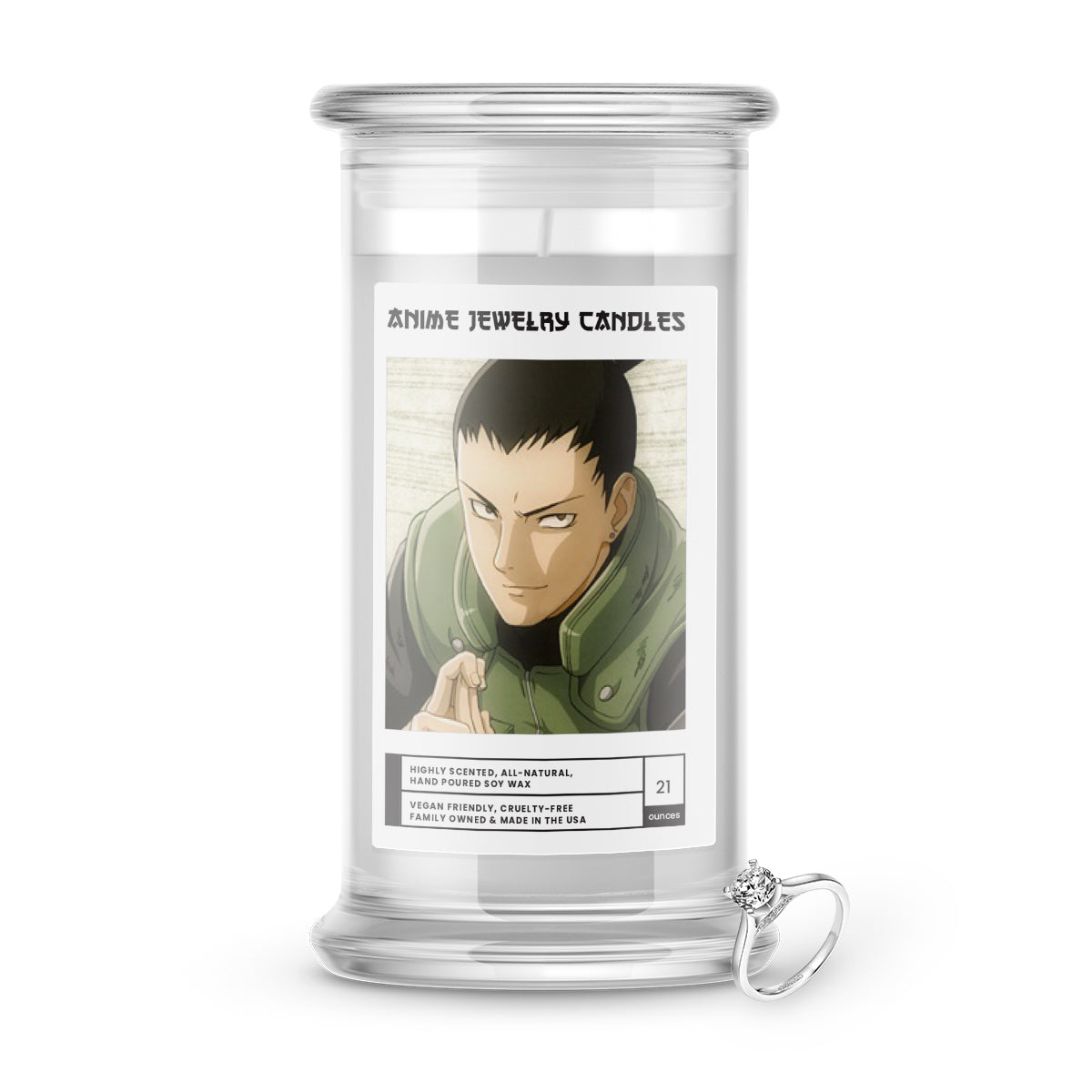 Nara, Shikamaru | Anime Jewelry Candles