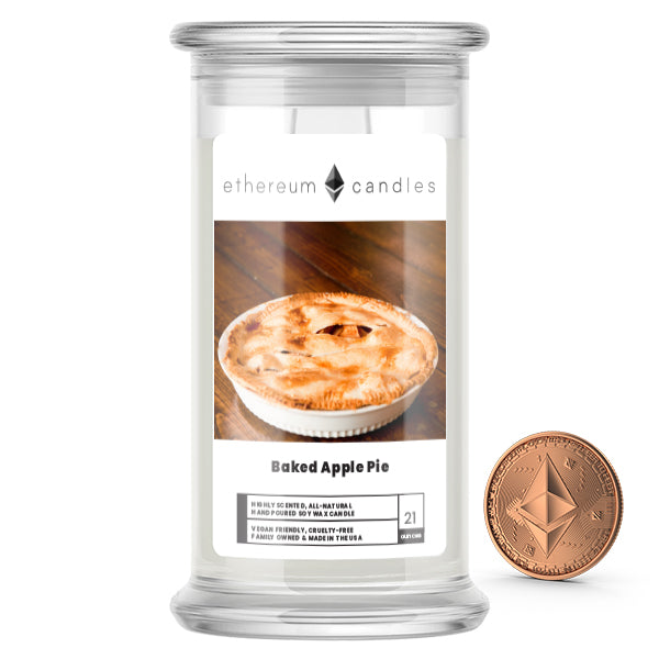 Baked Apple Pie Ethereum Candles