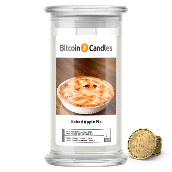 Baked Apple Pie Bitcoin Candles