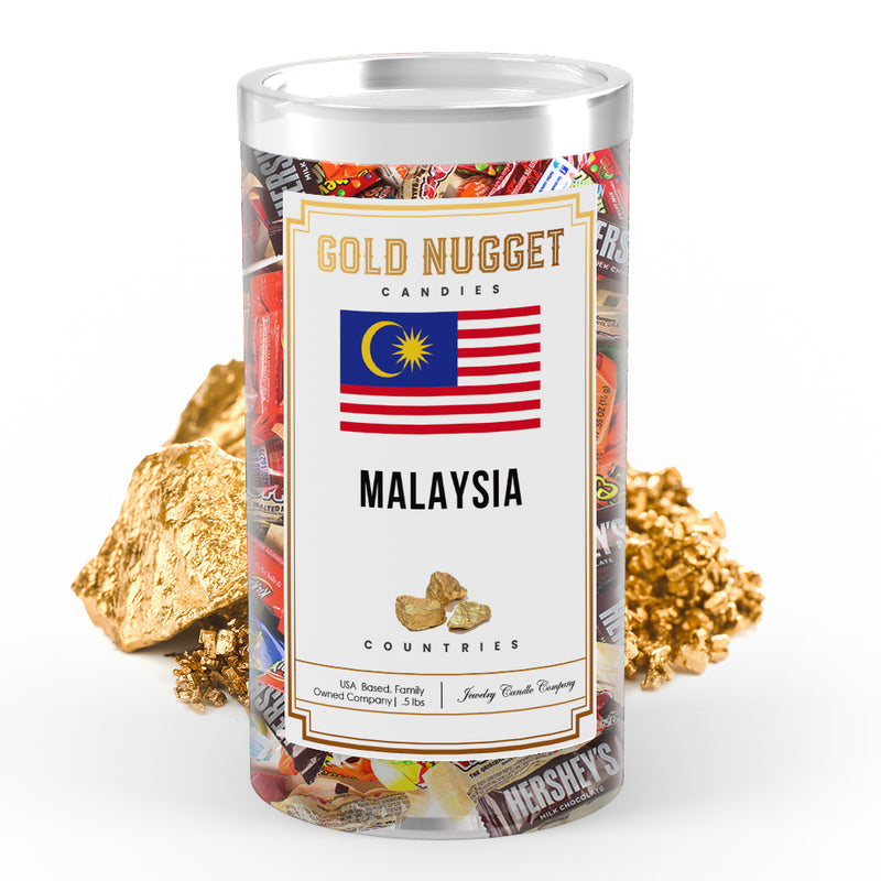 Malaysia Countries Gold Nugget Candy