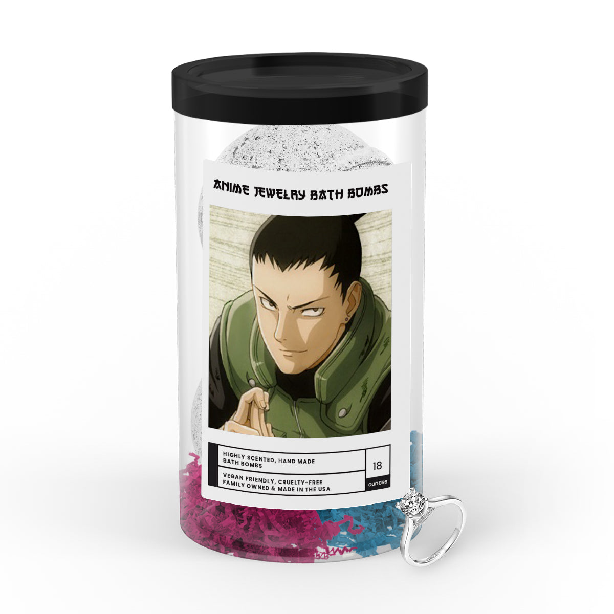 Nara, Shikamaru (奈良 シカマル) | Anime Jewelry Bath Bombs