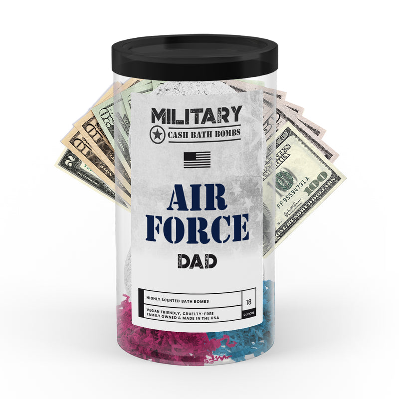 Air Force Dad | Military Cash Bath Bombs