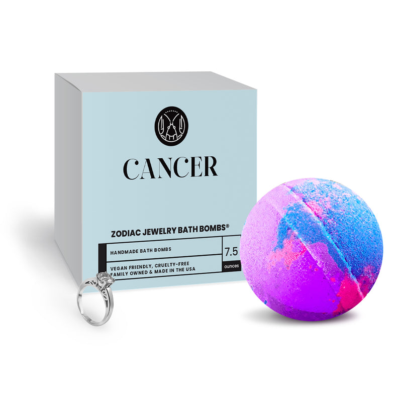 Cancer Zodiac Jewelry Bath Bomb
