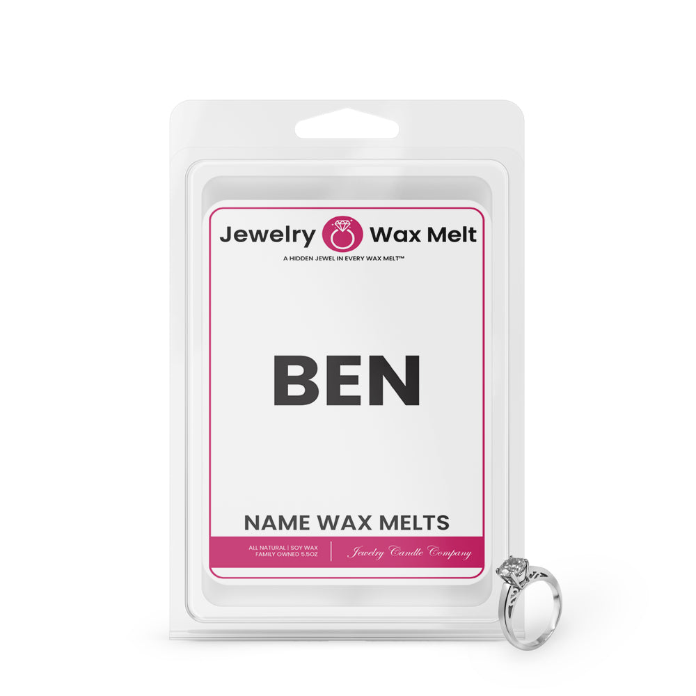 BEN Name Jewelry Wax Melts