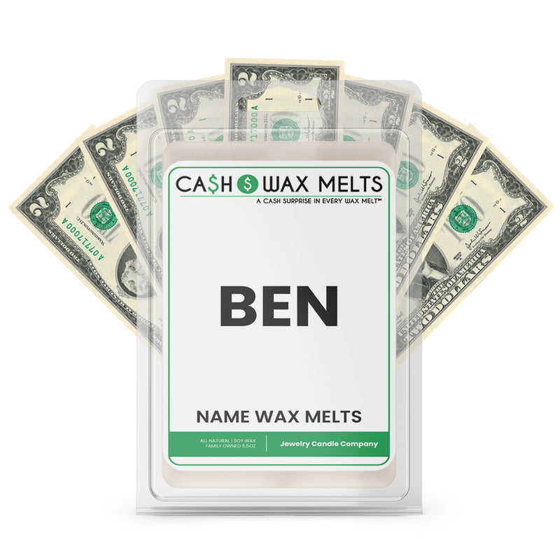 BEN Name Cash Wax Melts