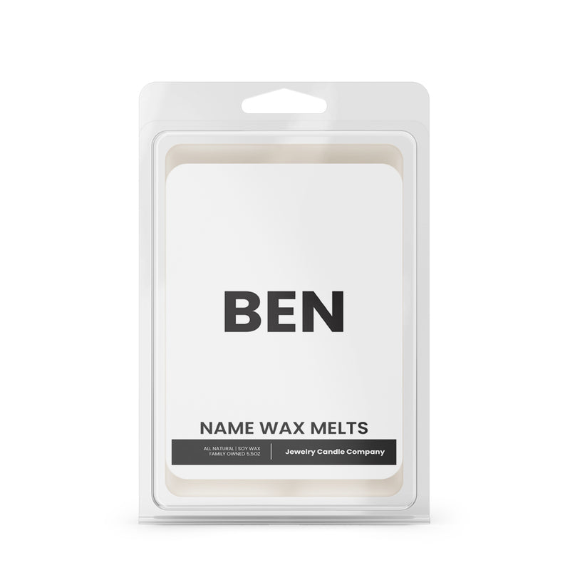 BEN Name Wax Melts