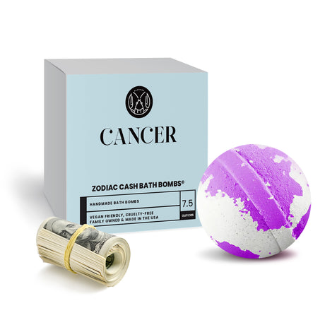 Cancer Zodiac Cash Bath Bomb