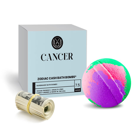 Cancer Zodiac Cash Bath Bomb
