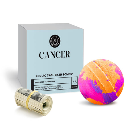Cancer Zodiac Cash Bath Bomb