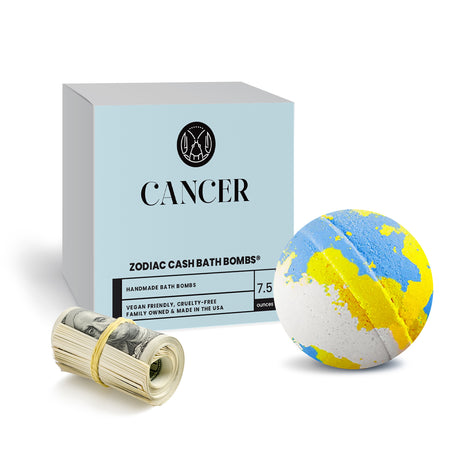 Cancer Zodiac Cash Bath Bomb