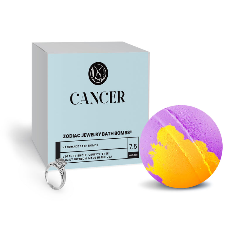 Cancer Zodiac Jewelry Bath Bomb