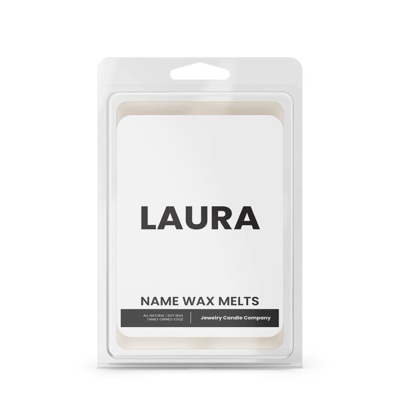 LAURA Name Wax Melts