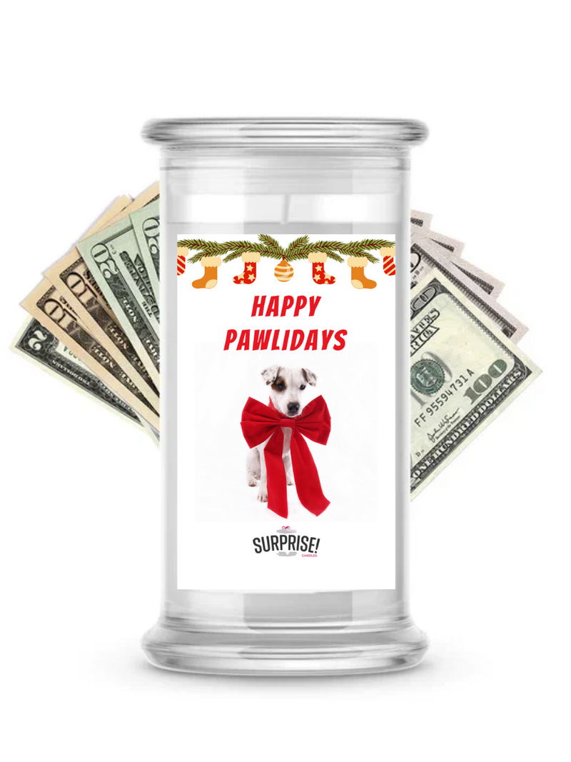 Happy Pawlidays 5 | Christmas Surprise Cash Candles