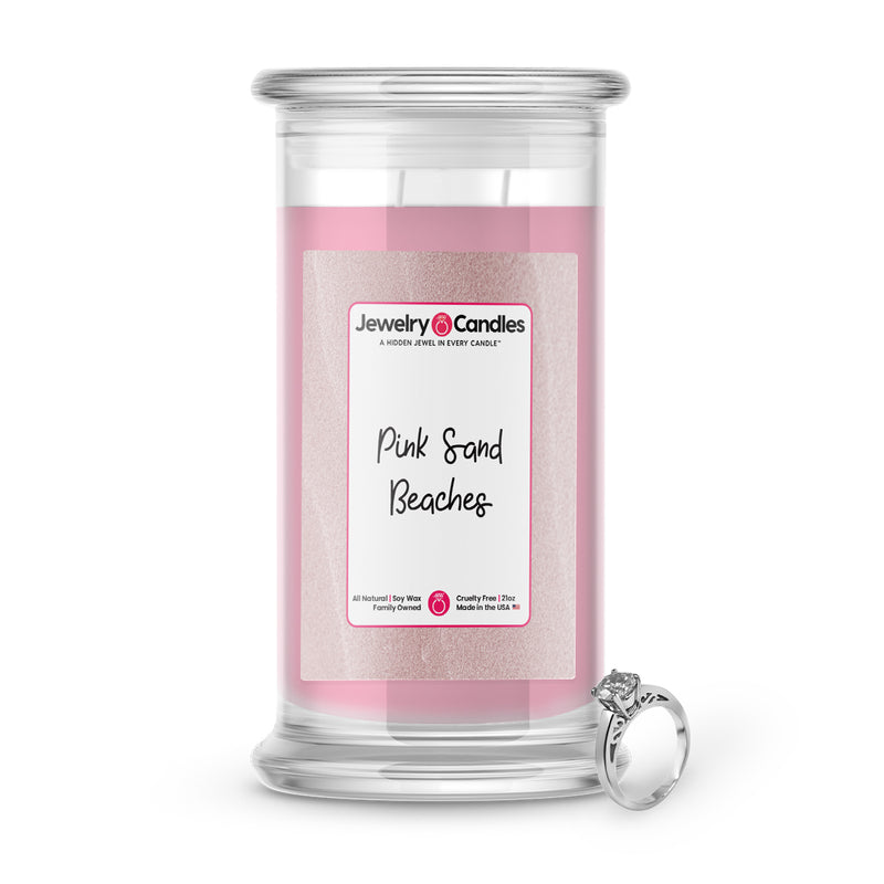 Pink Sand Beaches  Jewelry Candle