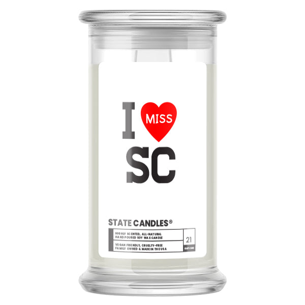 I miss SC State Candle