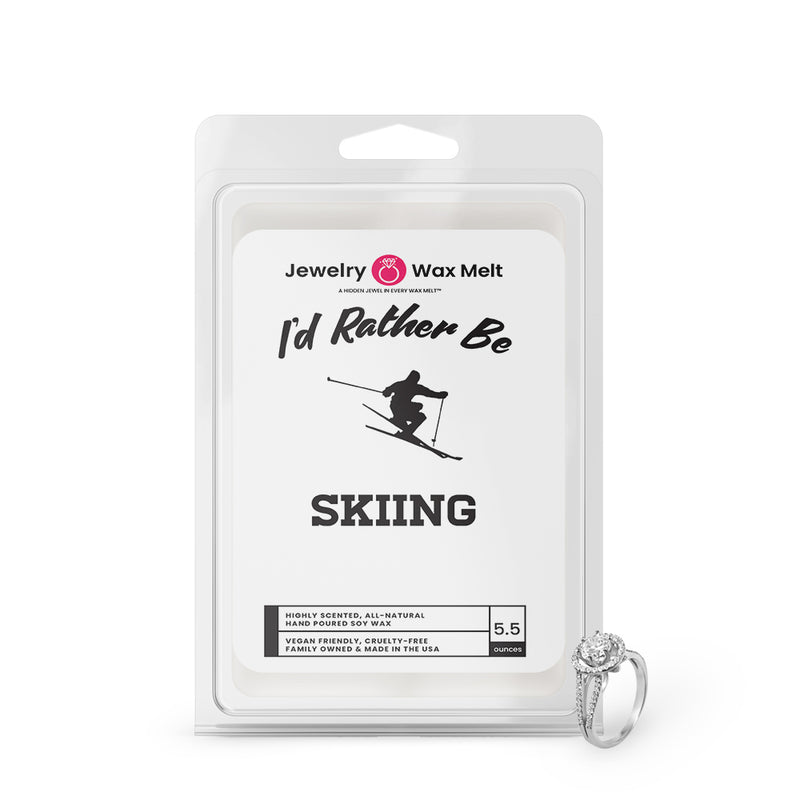 I'd rather be Skiing Jewelry Wax Melts