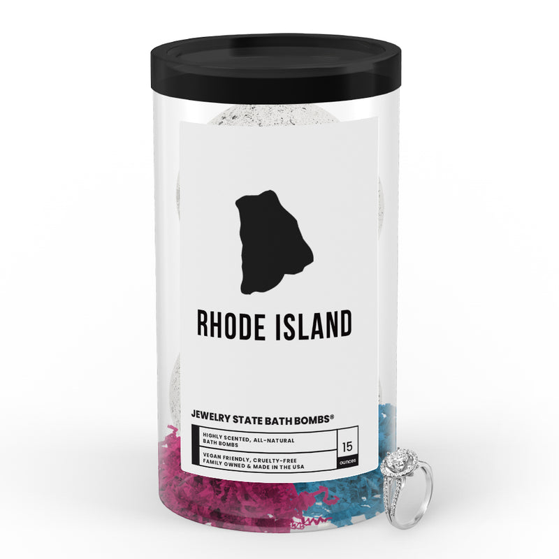 Rhode Island Jewelry State Bath Bombs