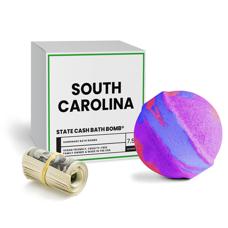 South Carolina State Cash Bath Bomb