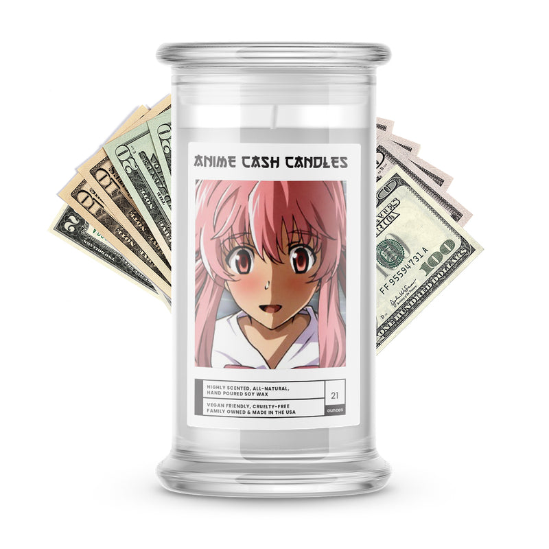 Gasai, Yuno | Anime Cash Candle