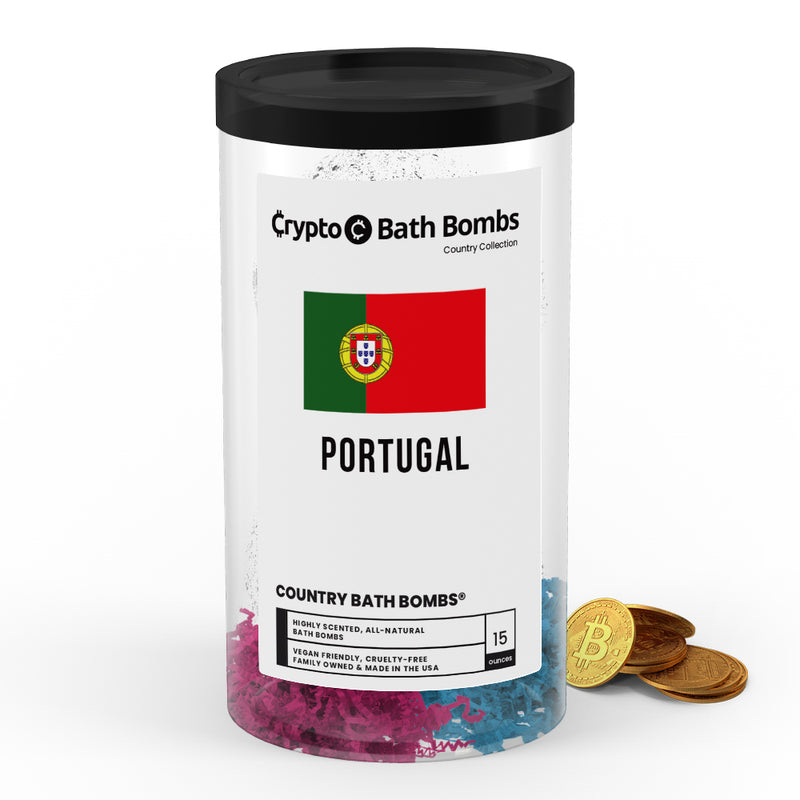 Portugal Country Crypto Bath Bombs