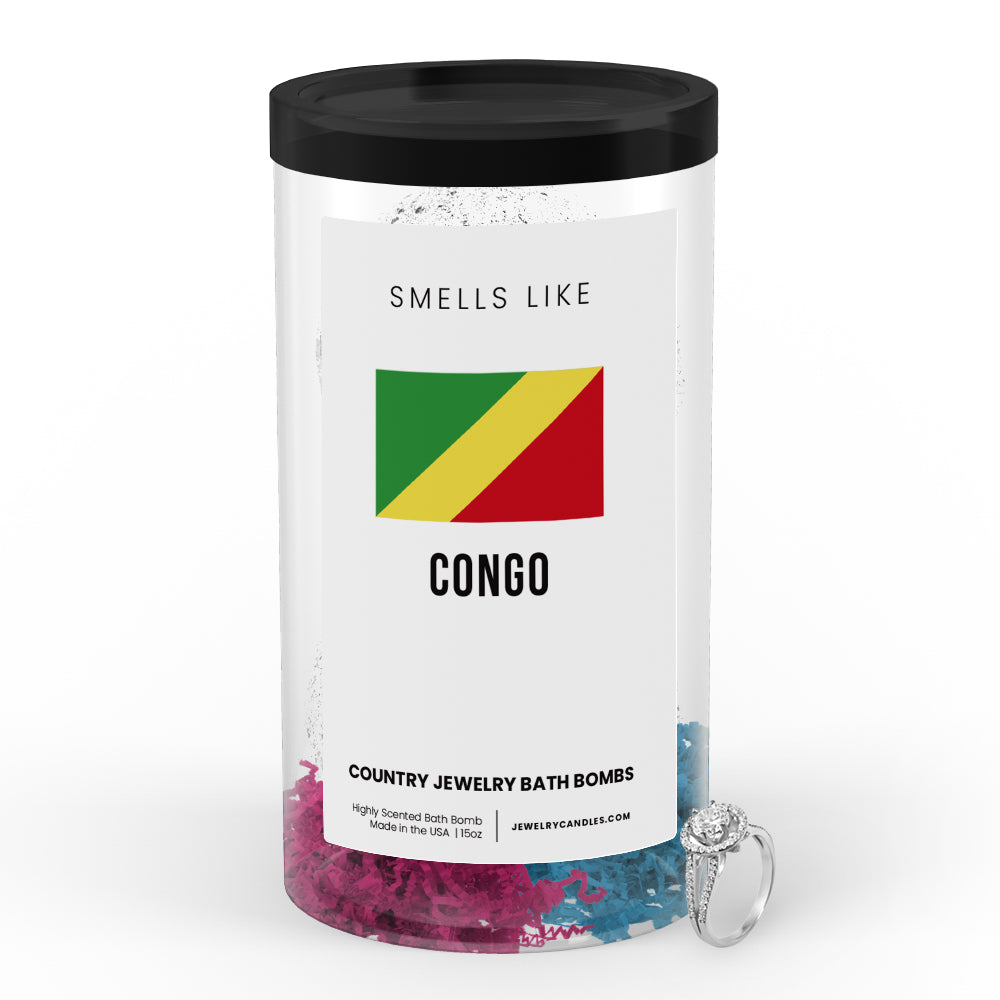 Smells Like Congo Country Jewelry Bath Bombs