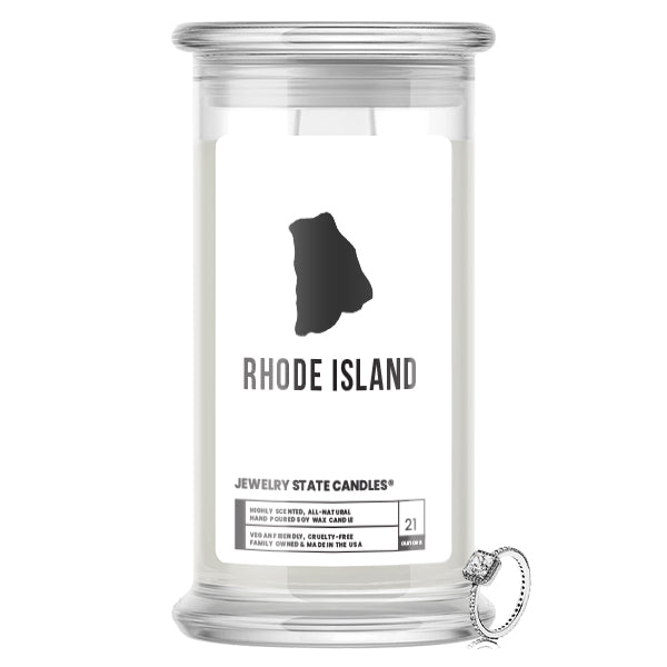 Rhode Island Jewelry State Candles