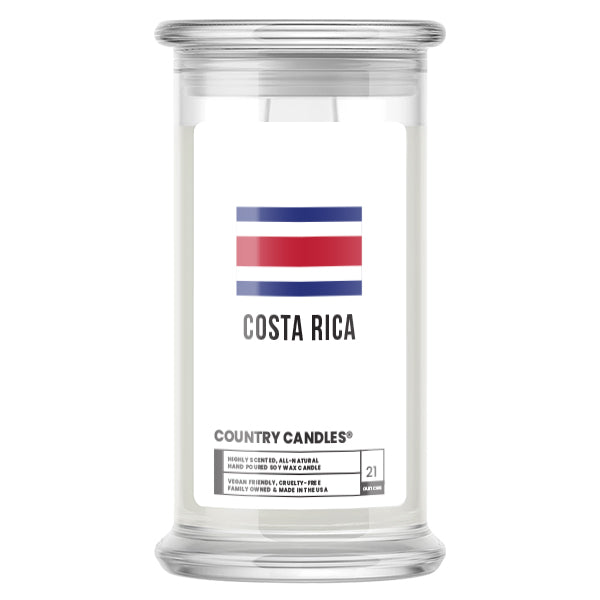 Costa Rica Country Candles