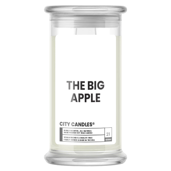 The Big Apple City Candle
