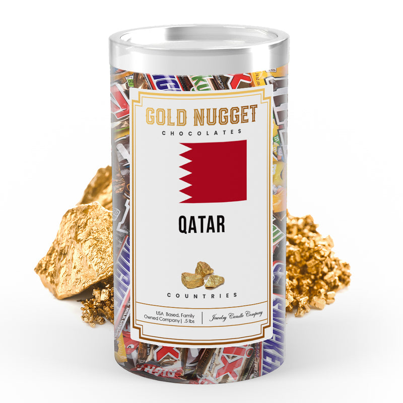 Qatar Countries Gold Nugget Chocolates