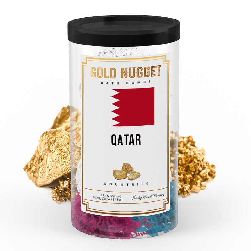 Qatar Countries Gold Nugget Bath Bombs