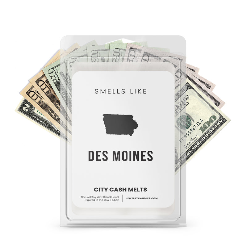 Smells Like Des Moines City Cash Wax Melts