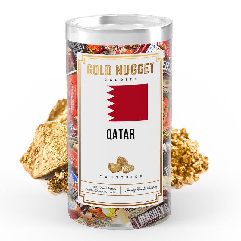 Qatar Countries Gold Nugget Candy