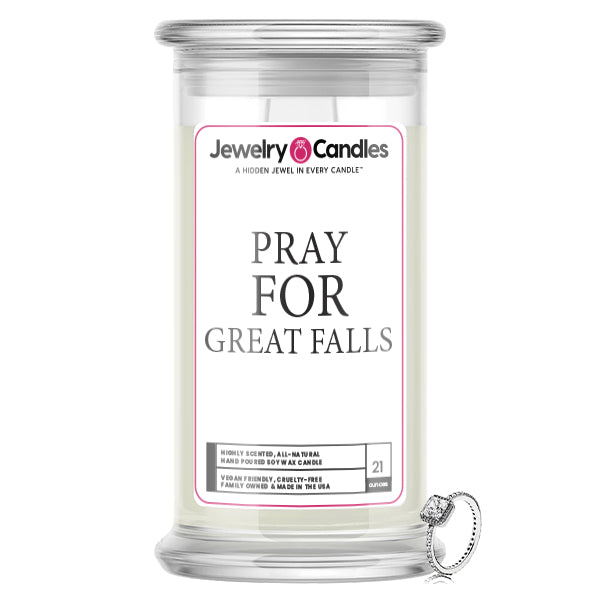Pray For Great Falls Jewelry Candle