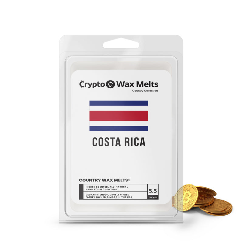 Costa Rica Country Crypto Wax Melts