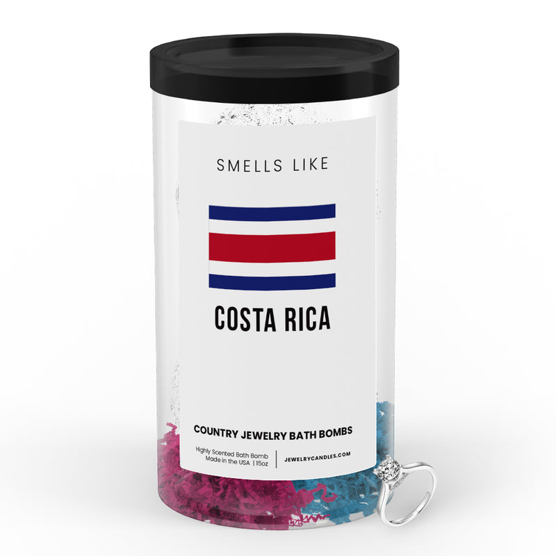 Smells Like Costa Rica Country Jewelry Bath Bombs