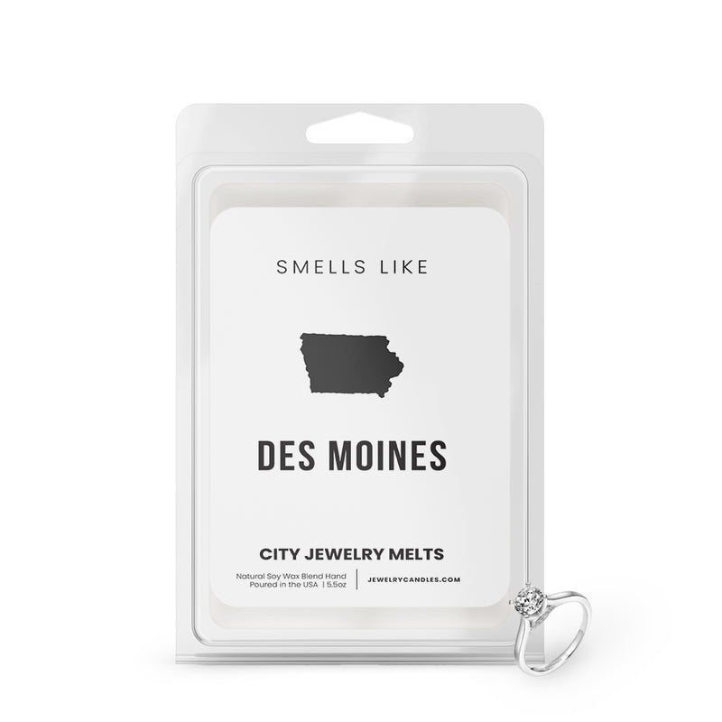 Smells Like Des Moines City Jewelry Wax Melts