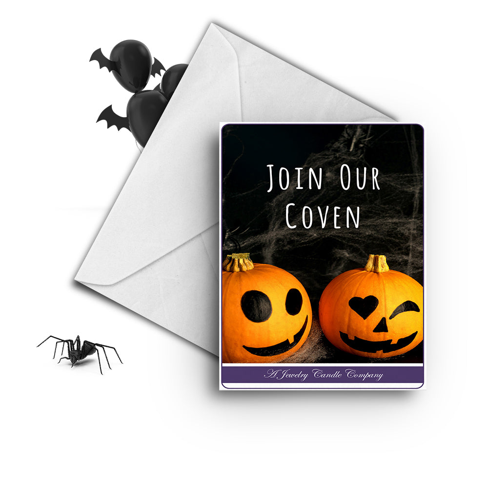 Join your coven Greetings Card