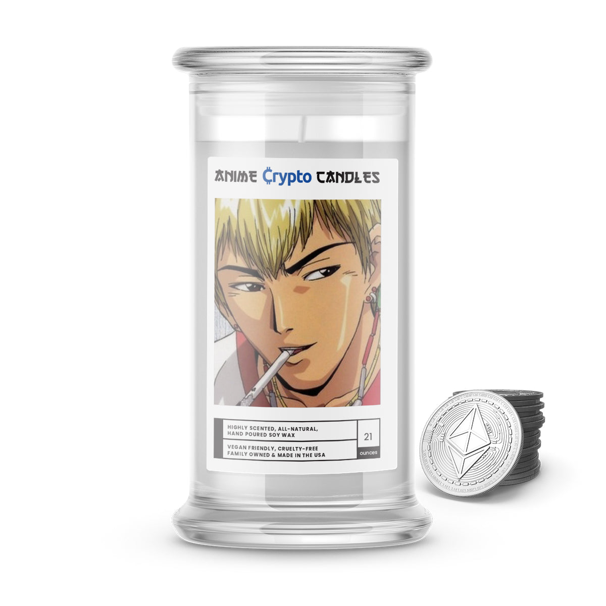 Onizuka, Eikichi (鬼塚 英吉) - Crypto Anime Candles