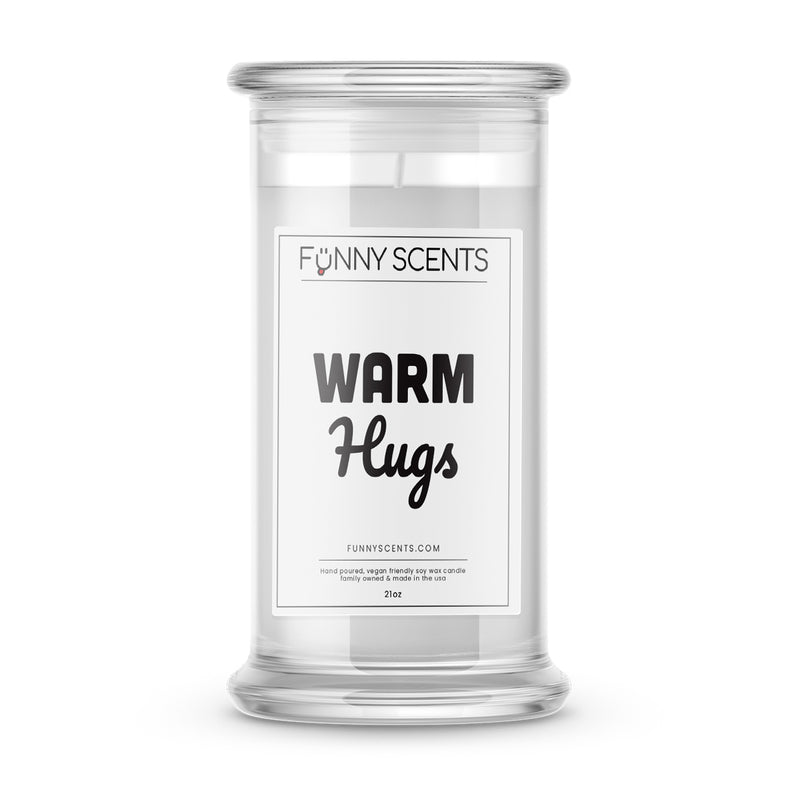Warm Hugs Funny Candles
