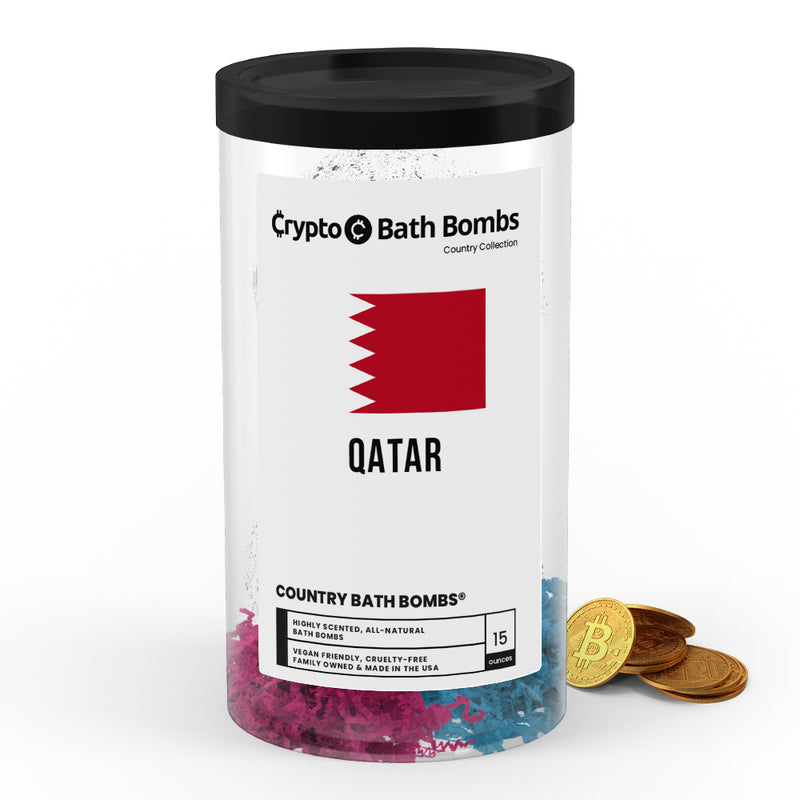 Qatar Country Crypto Bath Bombs