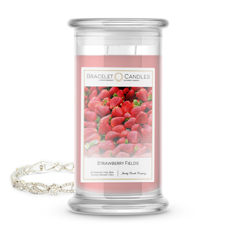 Strawberry Fields | Bracelet Candles