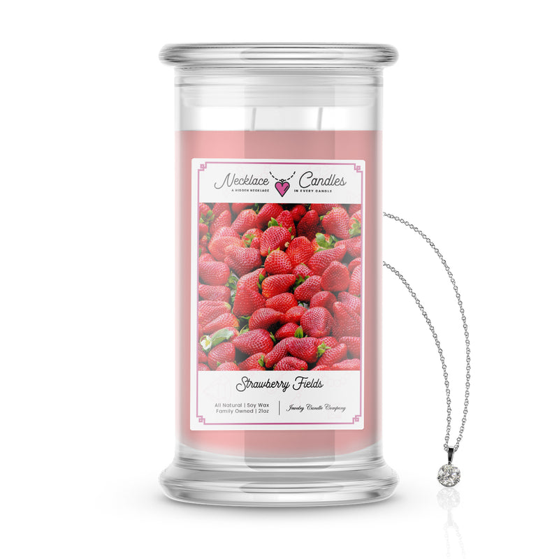 Strawberry Fields | Necklace Candles