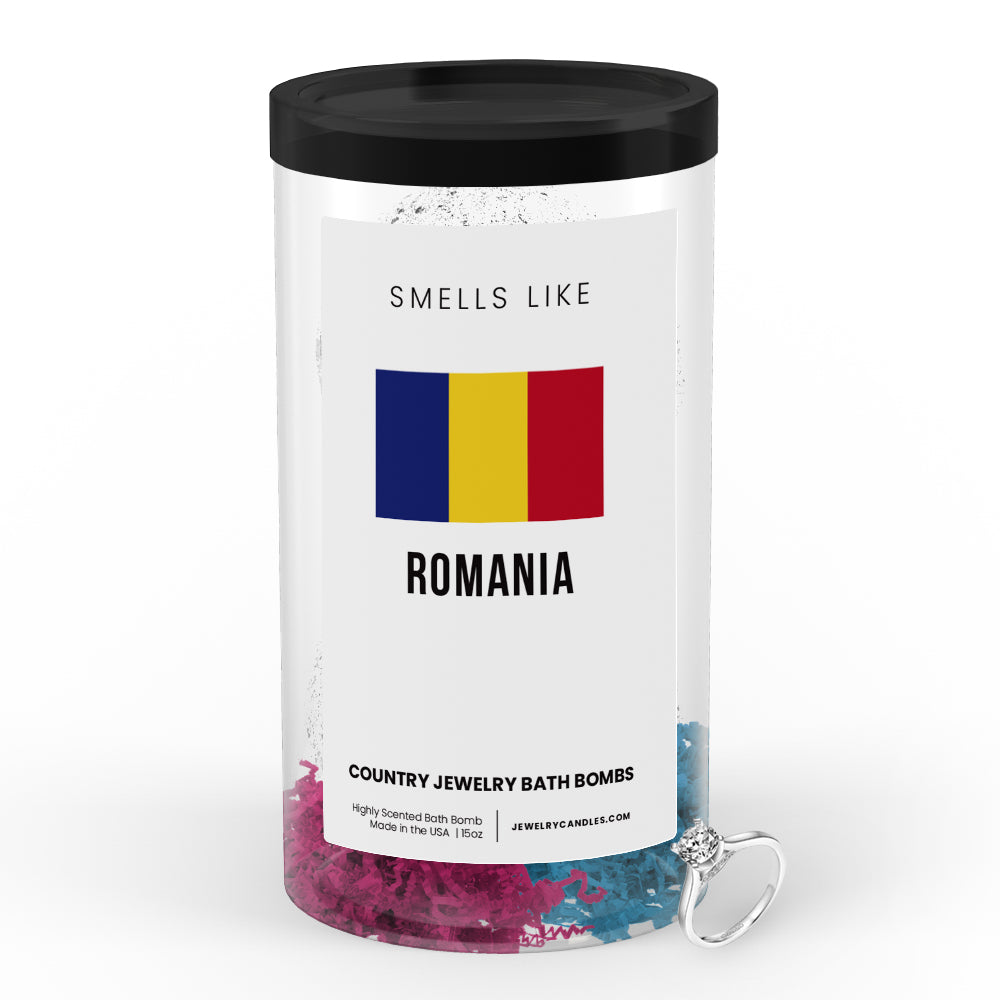 Smells Like Romania Country Jewelry Bath Bombs