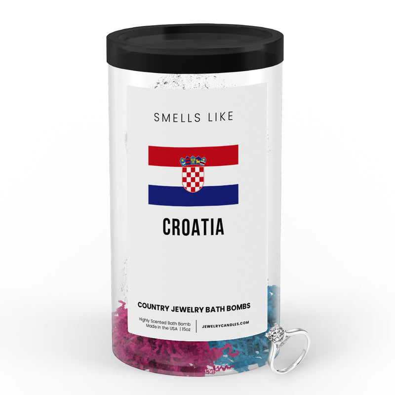 Smells Like Croatia Country Jewelry Bath Bombs